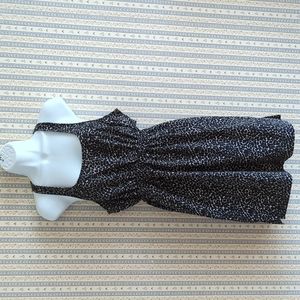 Urban Outfitters Racerback Black White Retro Print Dress M